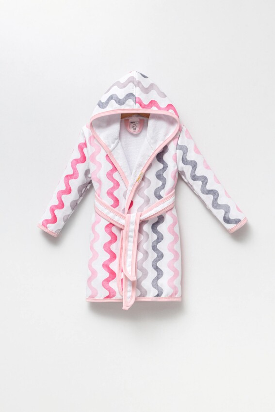 Wholesale Childrens Bathrobe 1-4Y Ramel Kids 1072-498 - 2