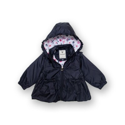Wholesale Girl Raincoat 1-5Y Verscon 2031-5569 Темно-синий