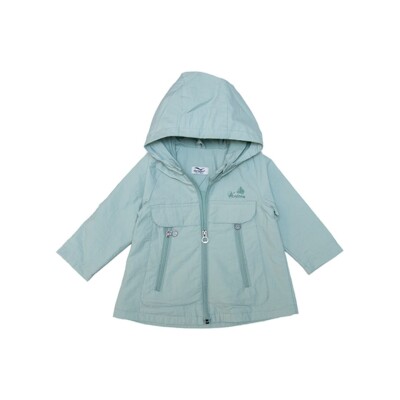 Wholesale Girl Raincoat 1-5Y Verscon 2031-5582 Мятно-зеленый