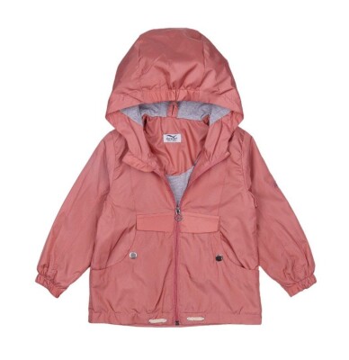 Wholesale Girl Raincoat 3-8Y Verscon 2031-5511 Пыльная роза