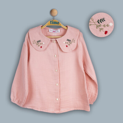 Wholesale Girl Shirt 2-5Y Timo 1018-TK4DÜ202242302 - 2