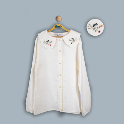 Wholesale Girl Shirt 2-5Y Timo 1018-TK4DÜ202242302 - 3