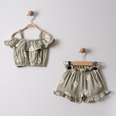 Wholesale Girl Skirt Set Suit 2-5Y Tofigo 2013-7318 - Tofigo (1)