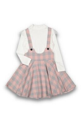 Wholesale Girls 2-Piece Dress and Badi Set 4-8Y Panino 1077-22041 Пудра