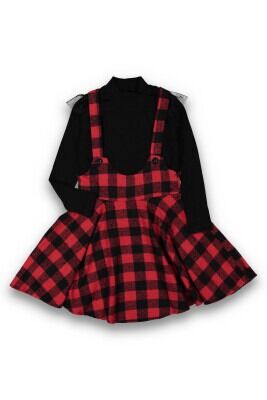 Wholesale Girls 2-Piece Dress and Badi Set 4-8Y Panino 1077-22041 Красный