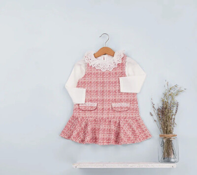 Wholesale Girls 2-Piece Dress and Shirt Set 1-4Y BabyRose 1002-4594 - Babyrose