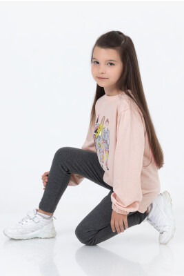 Wholesale Girls 2-Piece Set 6-9Y Tuffy 1099-609 Пудра