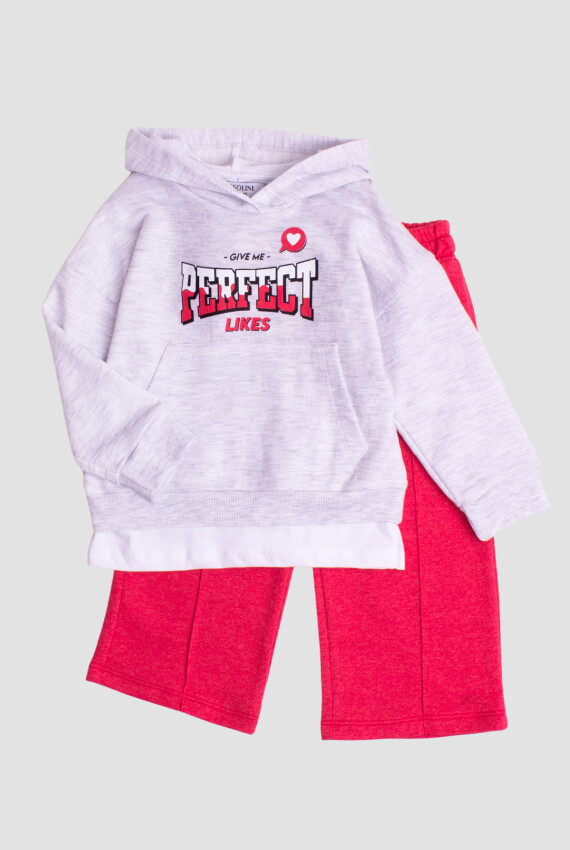 Wholesale Girls 2-Piece Tracksuit Set 2-6Y Cassolini 2059-35101 - 3