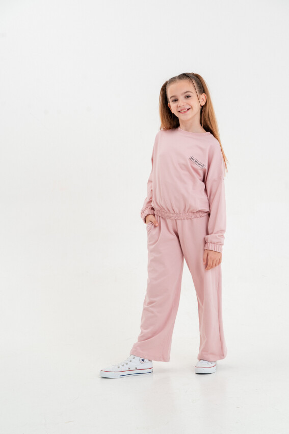 Wholesale Girls 2-Piece Tracksuit Set 7-10Y Matmazel 2021-8001 - 1