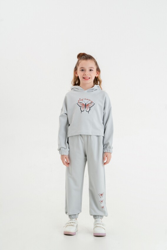 Wholesale Girls 2-Piece Tracksuit Set 7-10Y Matmazel 2021-8015 - 4