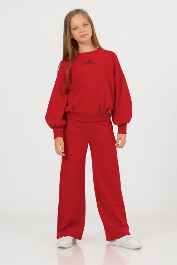 Wholesale Girls 2-Piece Tracksuit Set 9-14Y DMB Boys&Girls 1081-9701 - 4