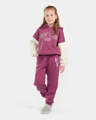 Wholesale Girls 2-Pieces Tracksuit and Pants Set 9-12Y Miniloox 1054-23826 - 4