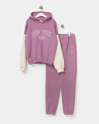Wholesale Girls 2-Pieces Tracksuit and Pants Set 9-12Y Miniloox 1054-23826 - Miniloox
