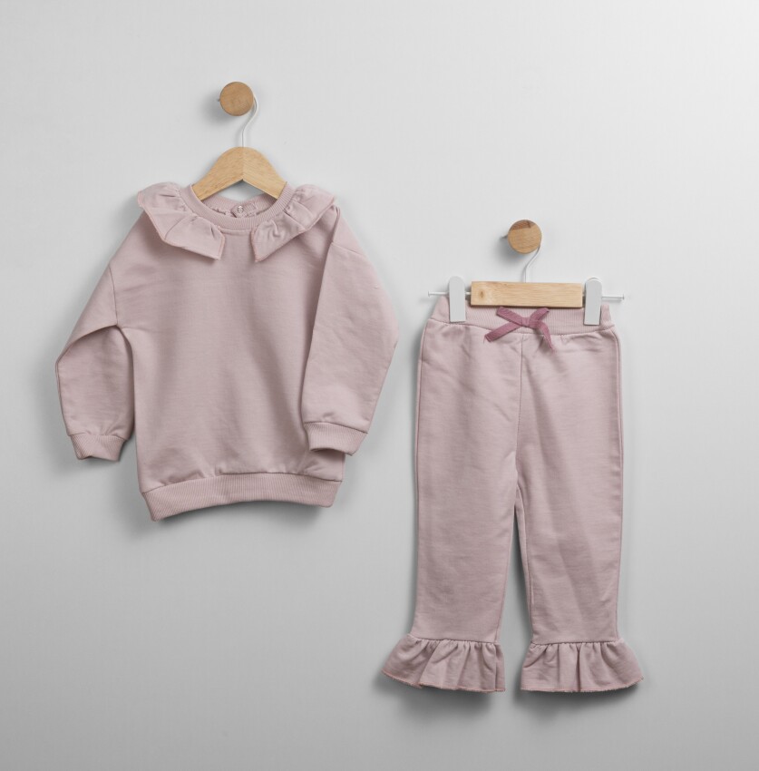 Wholesale Girl's 2pcs Basic Tracksuit Set 1-5Y Flexi Baby 2063-217535 - 3