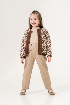 Wholesale Girl's 3-piece Cardigan, Bodysuit, and Pants Set 6-9Y Gocoland 2008-5817 - Gocoland