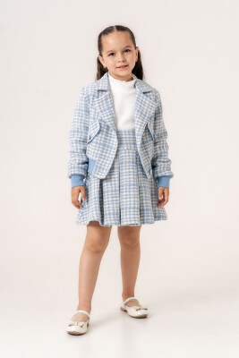 Wholesale Girl's 3-Piece Jacket, Skirt and Body Suit 6-9Y Gocoland 2008-5703 - Gocoland