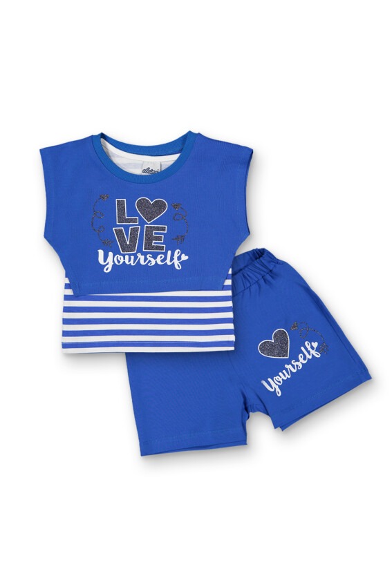 Wholesale Girls 3-Piece T-shirt and Shorts set 3-6Y Elnino 1025-22212 - 4