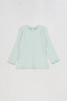 Wholesale Girls Basic Long Sleeve T-Shirt 9-14Y DMB Boys&Girls 1081-9691 - 7