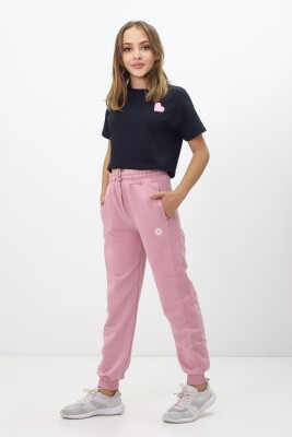 Wholesale Girls' Basic Sweatpants 11-14Y Nickel 2060-20110-3 - Nickel (1)