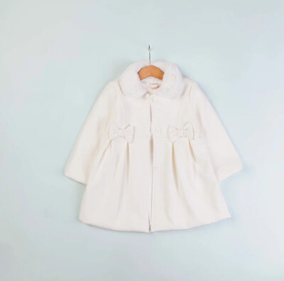 Wholesale Girls Coat 2-5Y BabyRose 1002-4611 Экрю