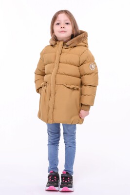Wholesale Girls Coat 2-8Y Benitto Kids 2007-51284 Коричневый 