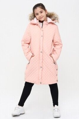 Wholesale Girls Coat 6-14Y Benitto Kids 2007-51261 Розовый 