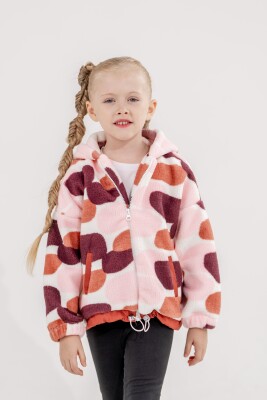 Wholesale Girls Coat 6-9Y Eray Kids 1044-6298 Темно-фиолетовый