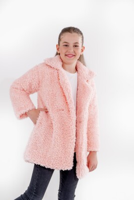 Wholesale Girls Coat 9-12Y Eray Kids 1044-6251 Лососевый цвет