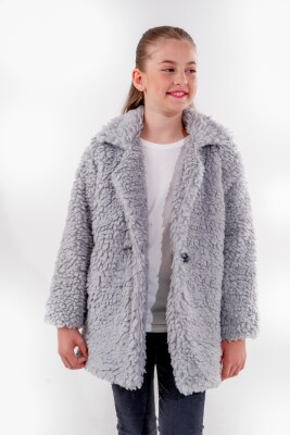 Wholesale Girls Coat 9-12Y Eray Kids 1044-6251 Серый 