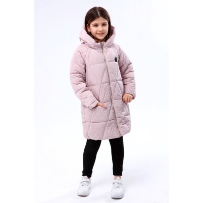 Wholesale Girls Coats 6-14Y Benitto Kids 2007-51251 Лиловый 