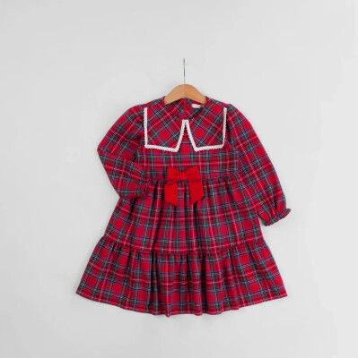 Wholesale Girls Collar Detail Dress 3-6Y BabyRose 1002-4658 - Babyrose (1)