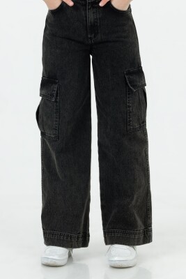 Wholesale Girls Denim Pants 9-14Y DMB Boys&Girls 1081-0200 - 1