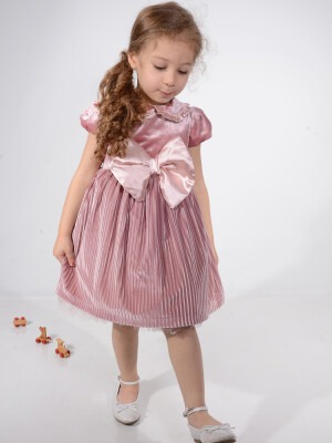 Wholesale Girls Dress 1-5Y Serkon Baby&Kids 1084-M0546 Розовый 