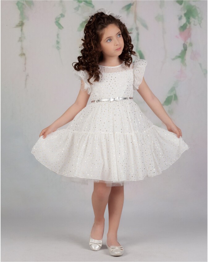 Wholesale Girls Dress 2-5 YAŞ Wizzy 2038-3375-1 - 4