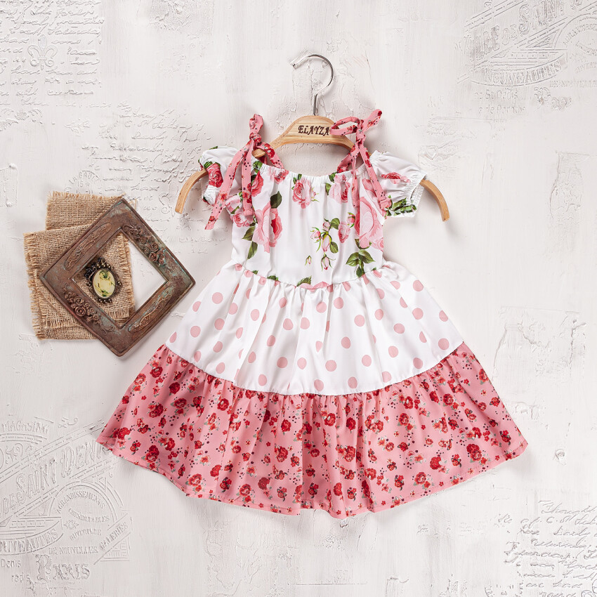 Wholesale Girls Dress 2-5Y Elayza 2023-2208 - 2