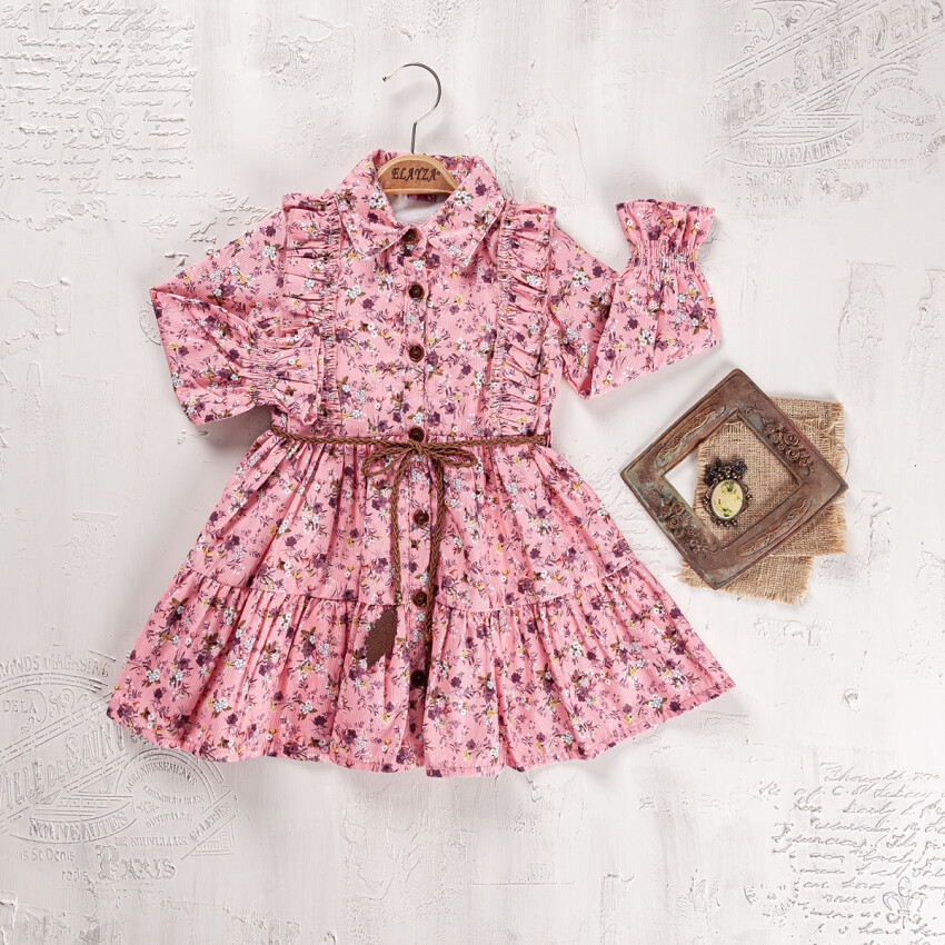 Wholesale Girls Dress 2-5Y Elayza 2023-2289 - 2