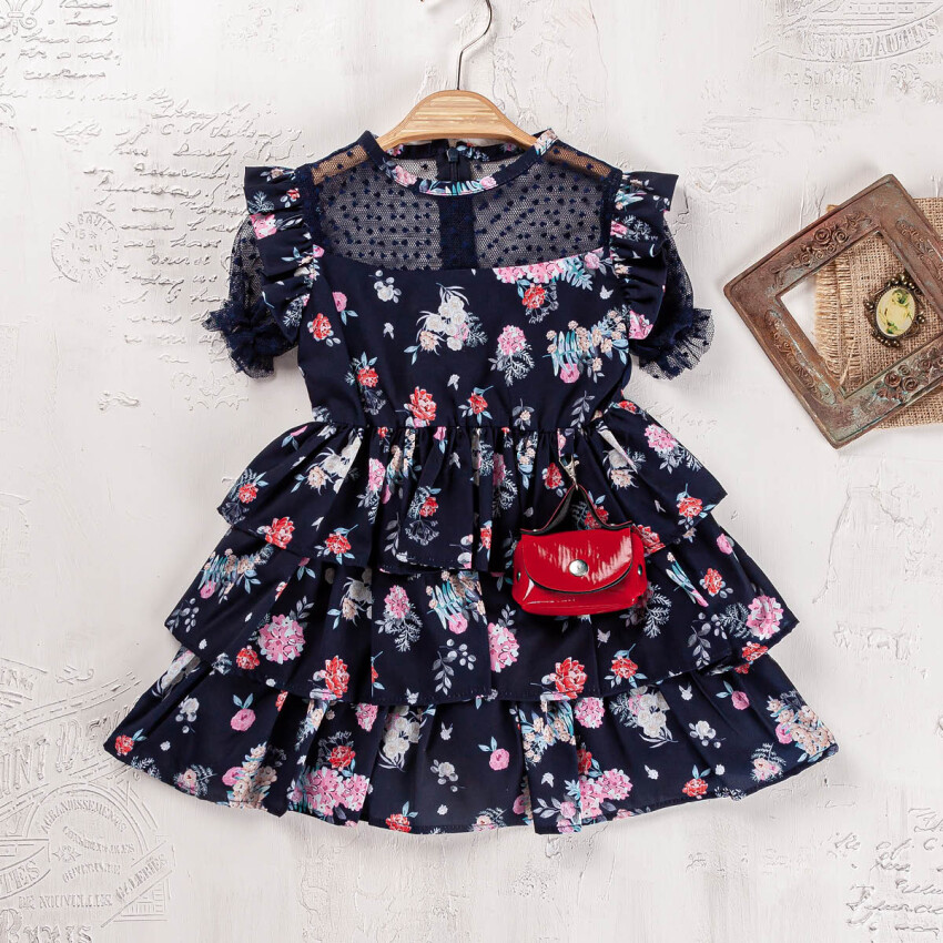 Wholesale Girls Dress 2-5Y Elayza 2023-2327 - 3