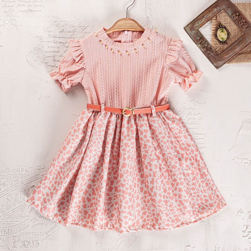 Wholesale Girls Dress 2-5Y Elayza 2023-2363 - 3