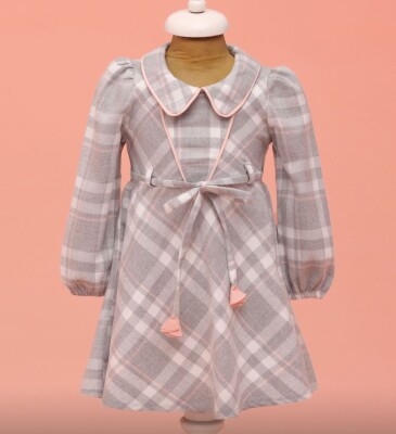 Wholesale Girl's Dress 2-5Y Lilax 1049-6625 - 2