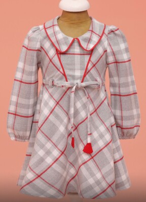 Wholesale Girl's Dress 2-5Y Lilax 1049-6625 - 3