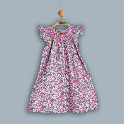 Wholesale Girls Dress 2-5Y Timo 1018-TK4DÜ082241862 Розовый 