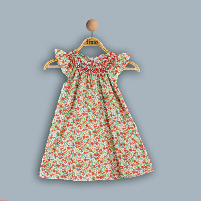 Wholesale Girls Dress 2-5Y Timo 1018-TK4DÜ082241862 - Timo