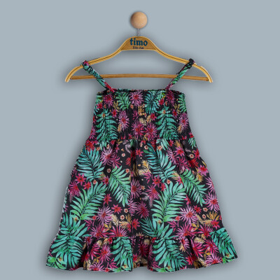 Wholesale Girls Dress 2-5Y Timo 1018-TK4DÜ202242102 - Timo