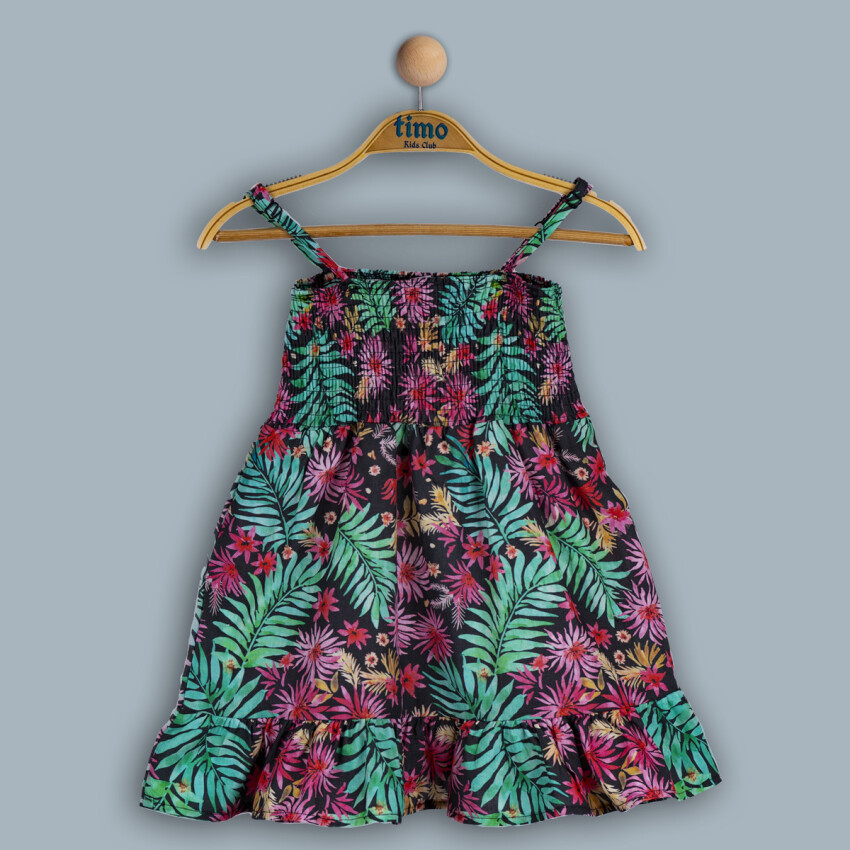 Wholesale Girls Dress 2-5Y Timo 1018-TK4DÜ202242102 - 3