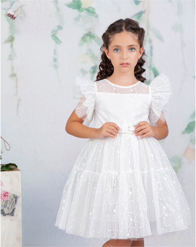 Wholesale Girls Dress 2-5Y Wizzy 2038-3349 - 4