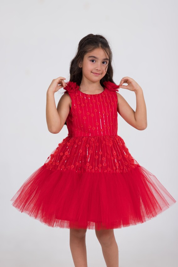 Wholesale Girls Dress 2-5Y Wizzy 2038-3532 - 3