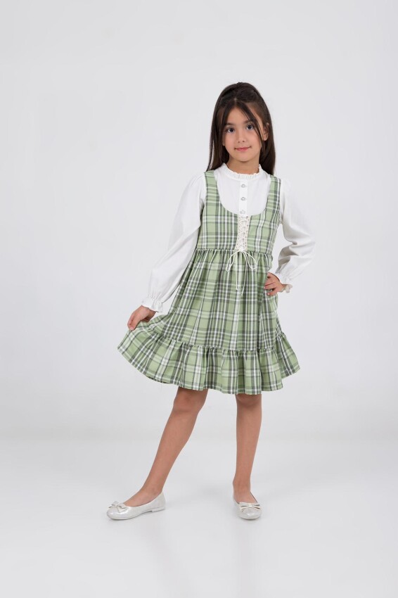 Wholesale Girls Dress 2-5Y Wizzy 2038-3540 - 1