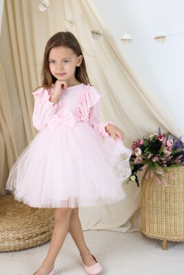 Wholesale Girls Dress 2-6Y Serkon Baby&Kids 1084-M0740 - Serkon Baby&Kids