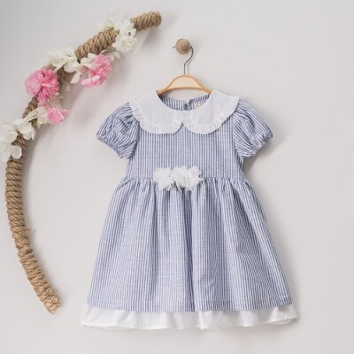 Wholesale Girls Dress 3-6Y Büşra Bebe 1016-23104 - Büşra Bebe