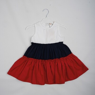 Wholesale Girls Dress 3-6Y Büşra Bebe 1016-23196 - 1